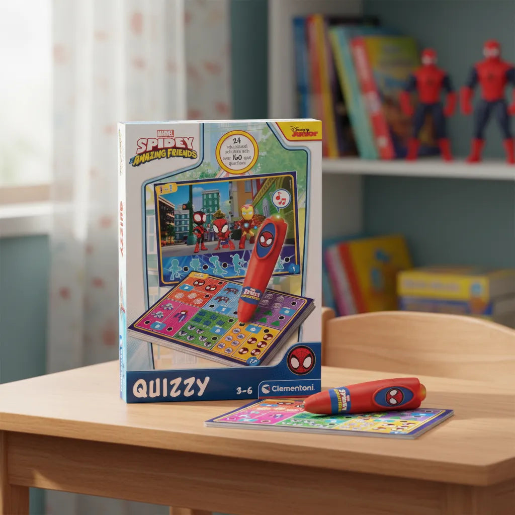 Juego Quizzy Bolígrafo Spidey Niños