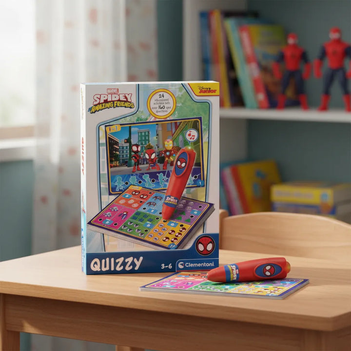 Juego Quizzy Bolígrafo Spidey Niños