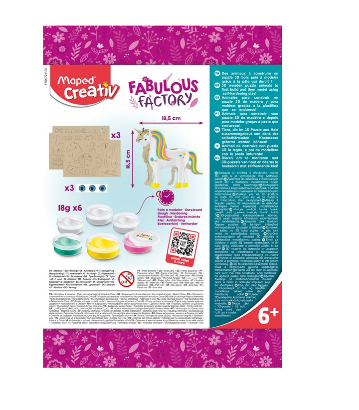 Juego Figura Para Moldear Unicornio Para Niños