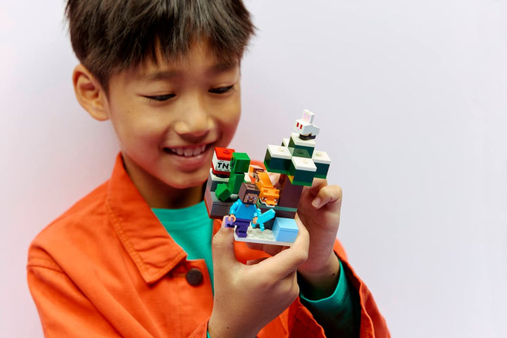 Juego Construcción Minecraft Aventura La Taiga Lego Original