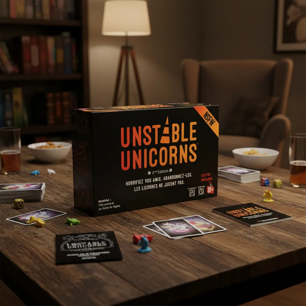 Juego De Mesa Unstable Unicorns Nsfw 2 Edición Adultos
