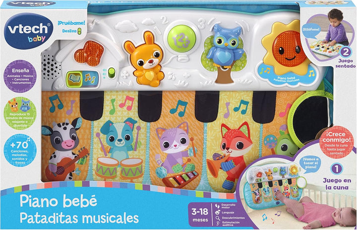 Juguete Piano Pataditas Musicales Para Bebés