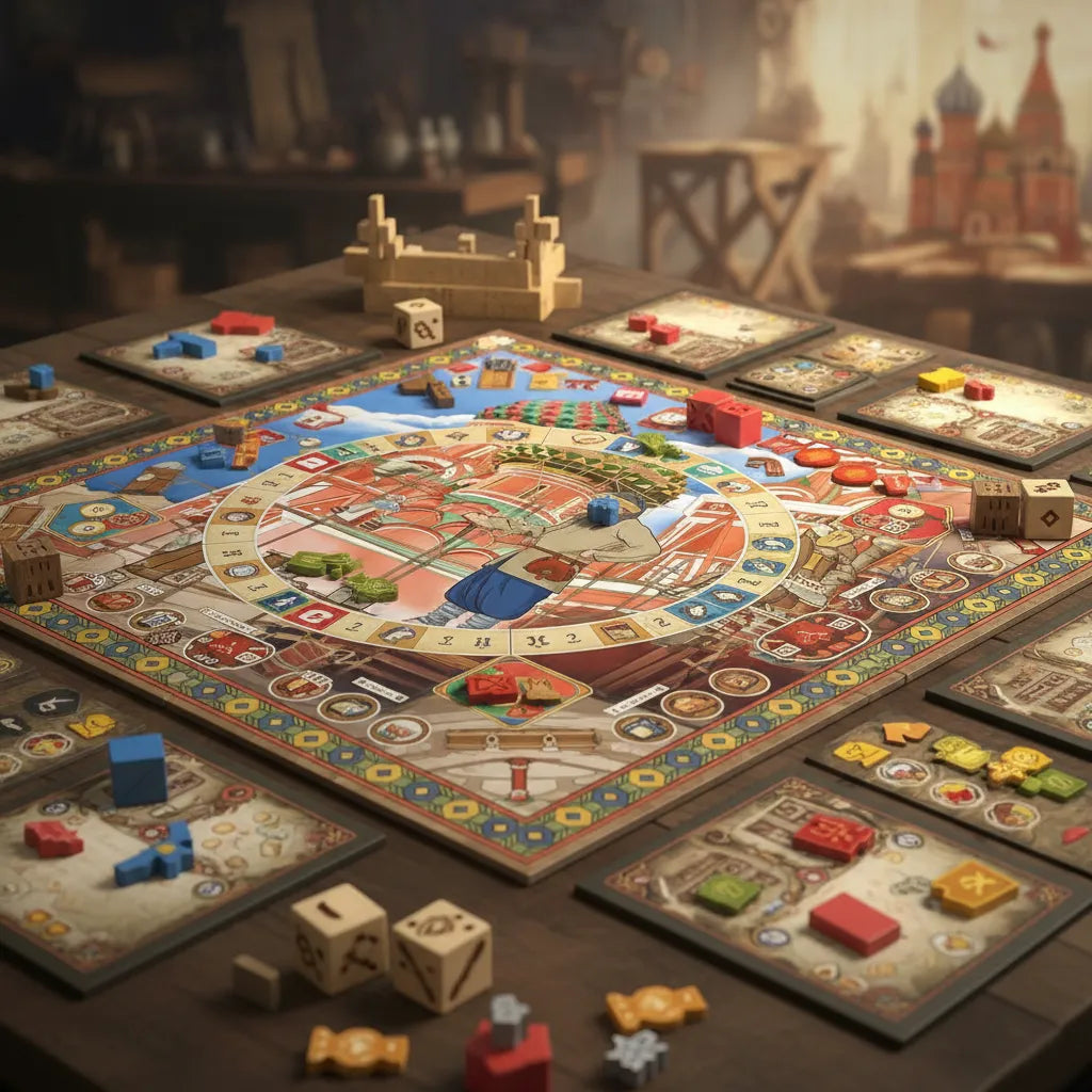 Juego de Mesa La Catedral Roja Familiar