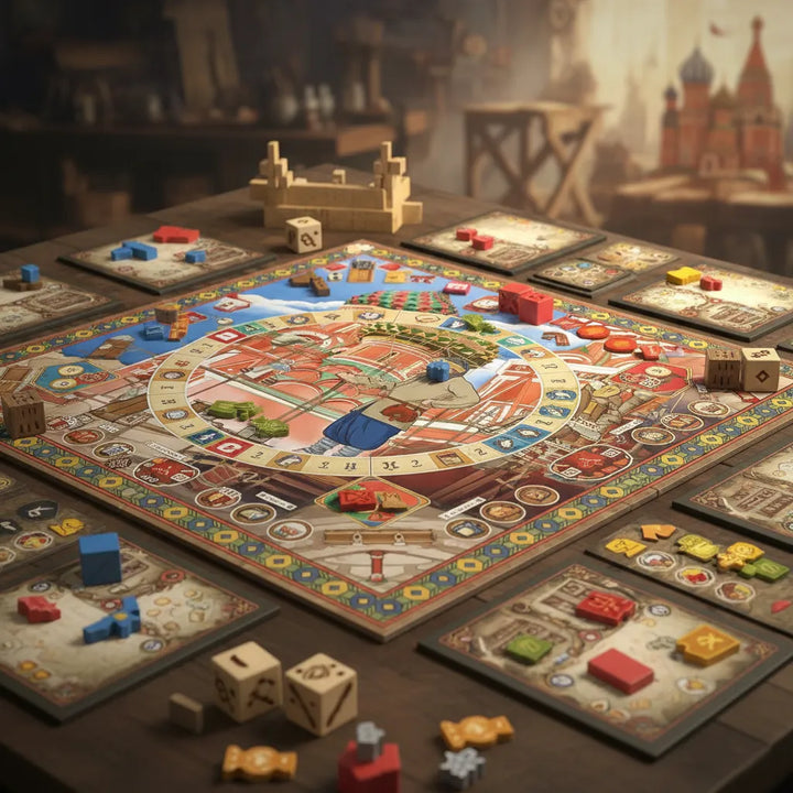 Juego de Mesa La Catedral Roja Familiar