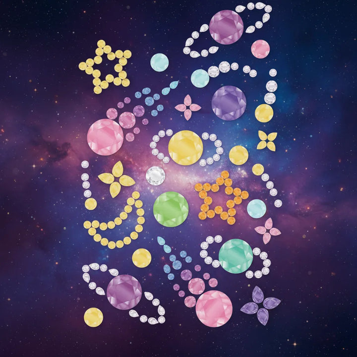 Set De Arte y Manualidades Gemas Para Decorar Galaxy