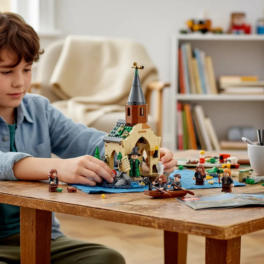 Lego Armatodo Cobertizo De Hogwarts 350 Piezas Niños