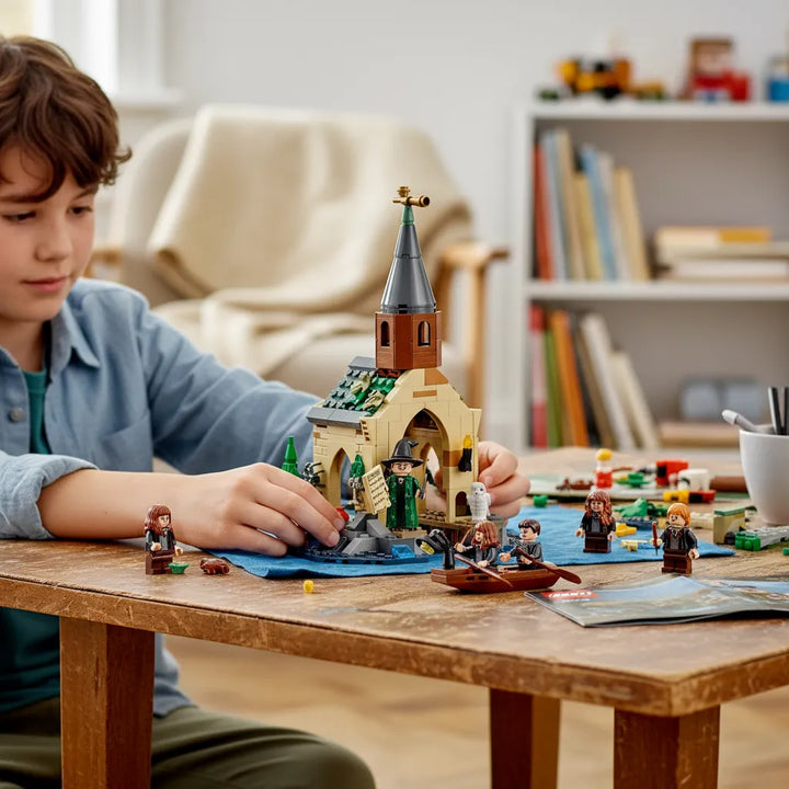 Lego Armatodo Cobertizo De Hogwarts 350 Piezas Niños