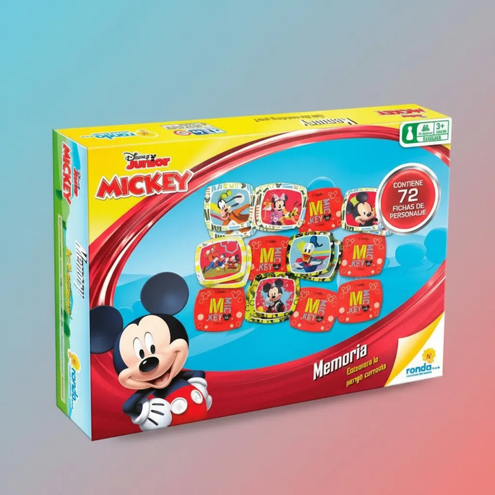 Juego De Memoria Mickey Mouse Ronda