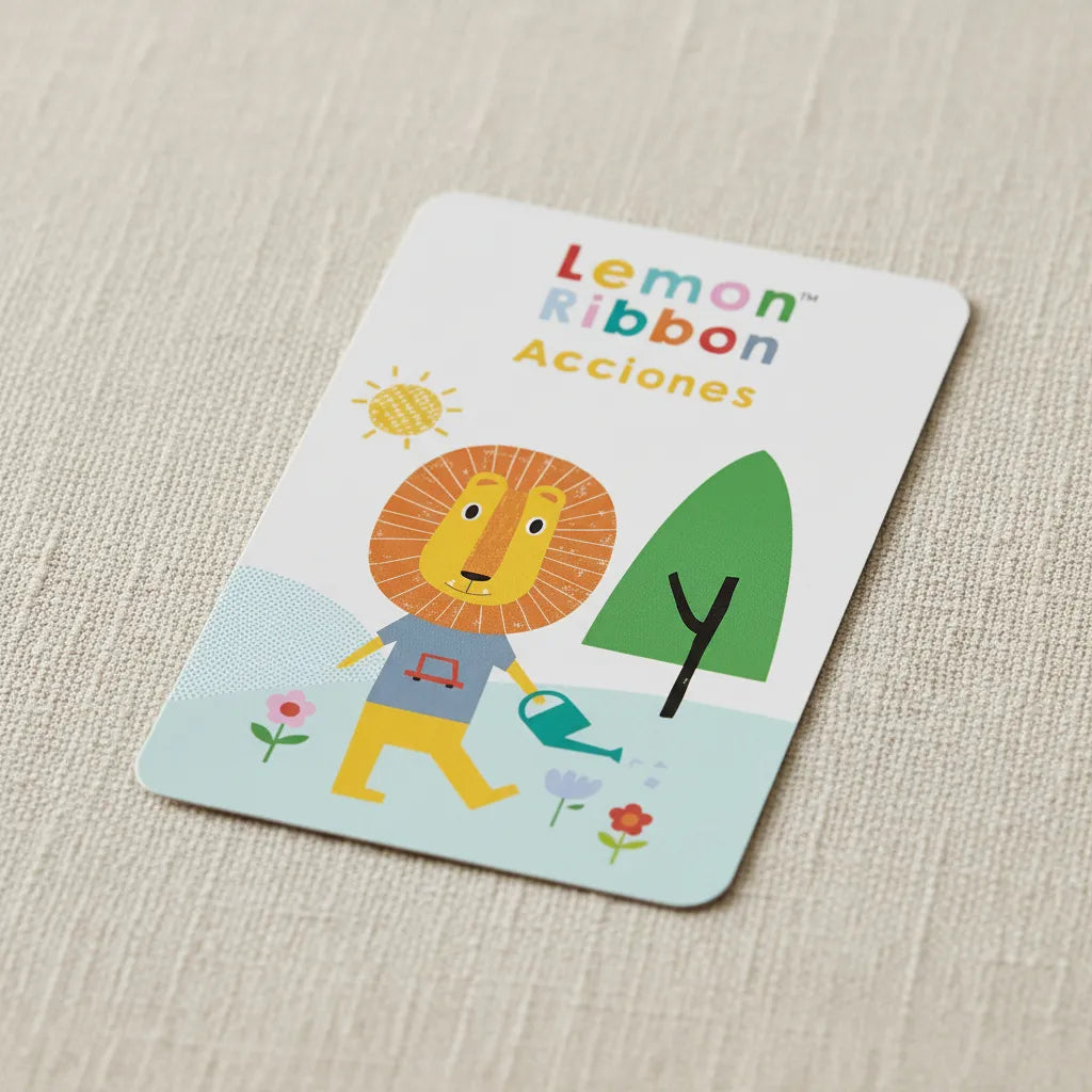 Juego Asociación De Imágenes Acciones Para Niños