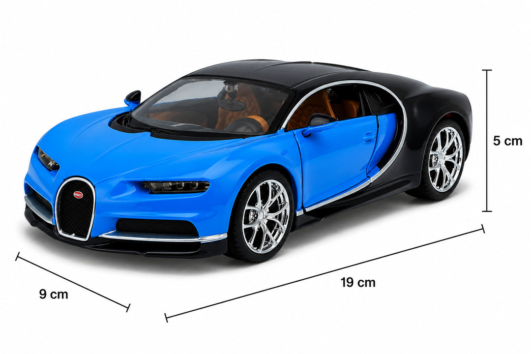 Coleccionable Ensamblar 1/24 Al Bugatti Chiron