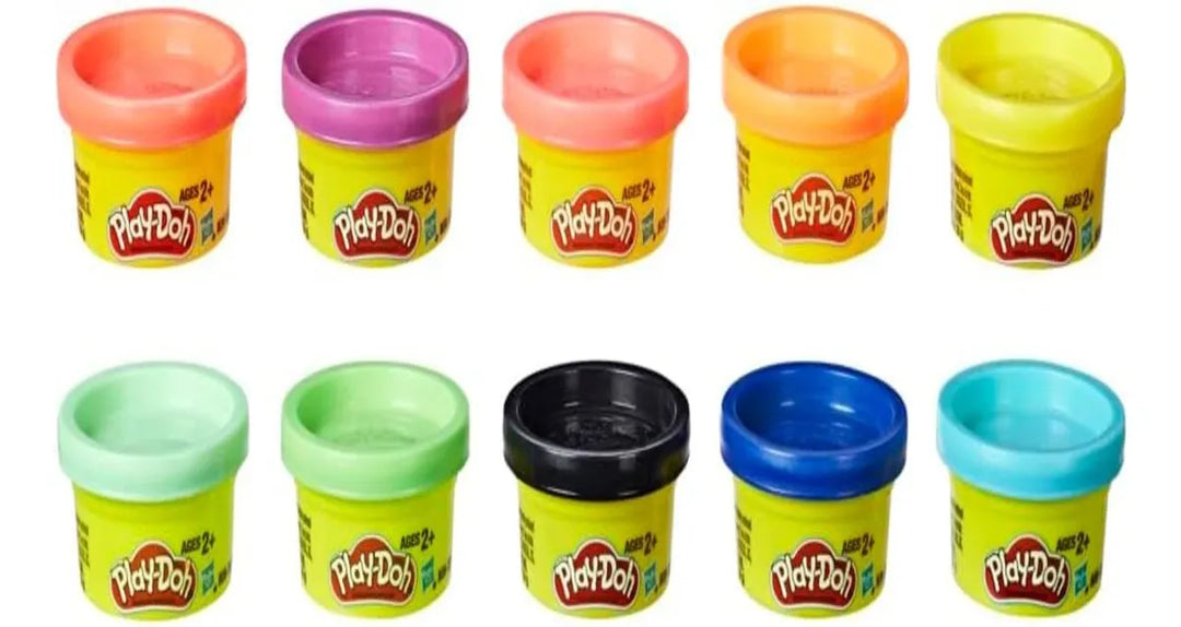 Juego Plastilina Play-doh Mini Party 10 Unidades Niños