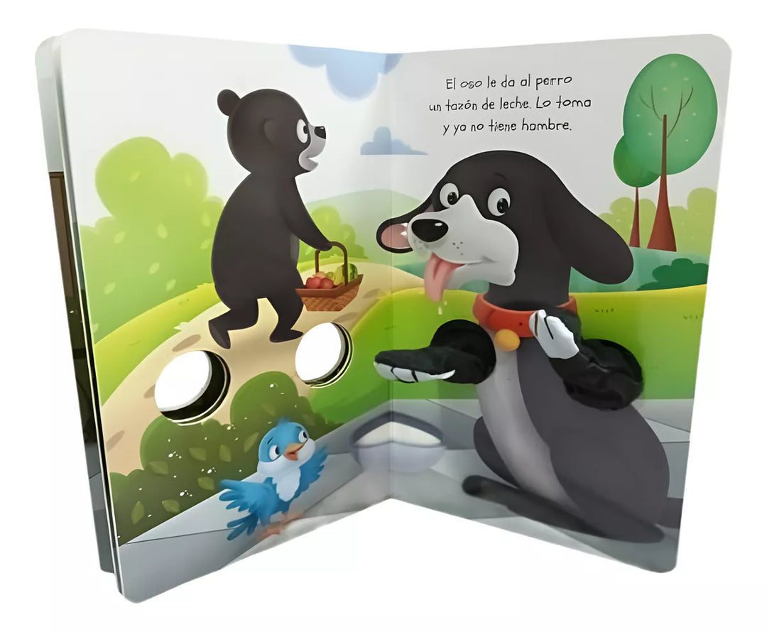 Libro Interactivo Abrázame Perro Con Títere Niños