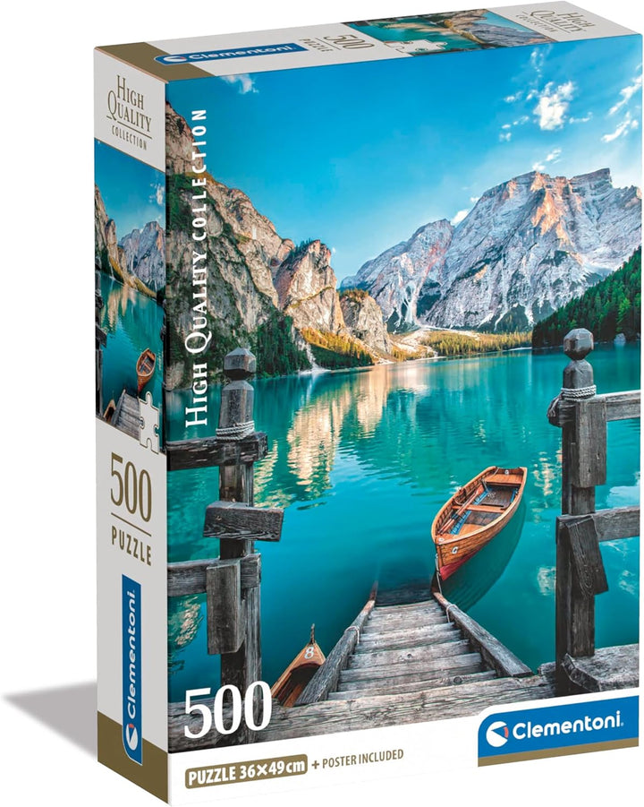 Rompecabezas 500 Piezas Lago Braies