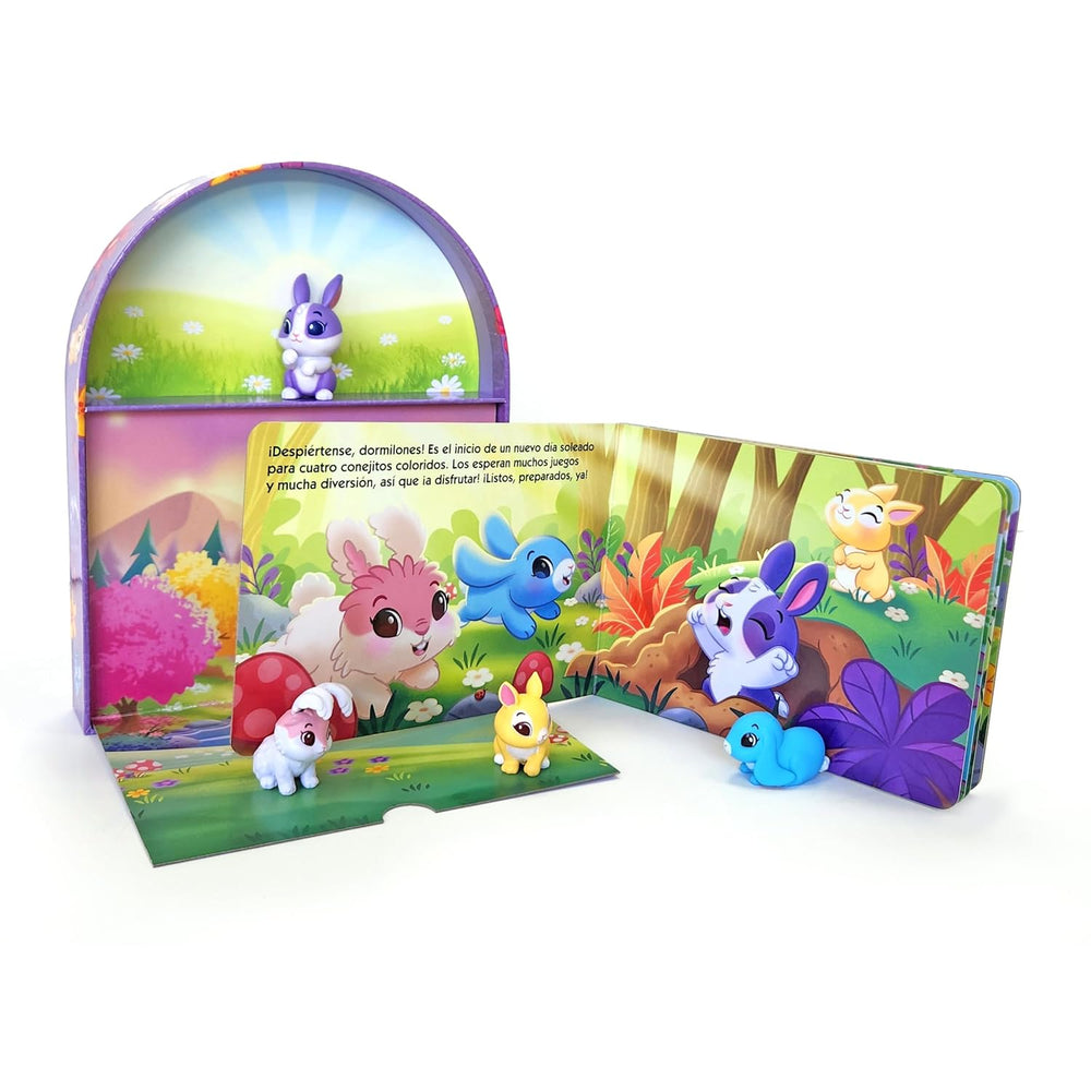 Libro Mini Divertilibros Conejos Para Niños