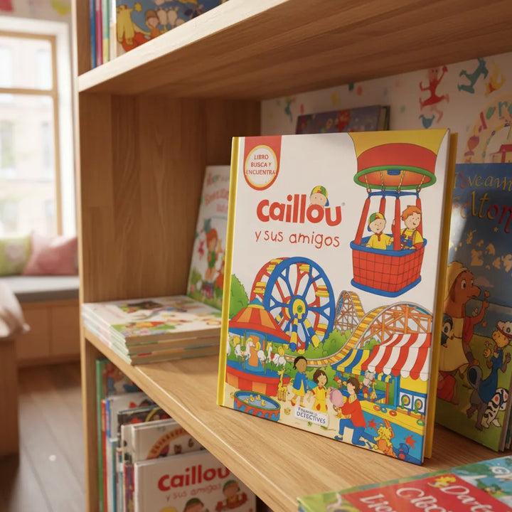 Libro Interactivo Caillou Y Sus Amigos Para Niños