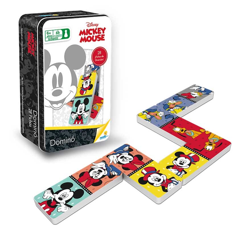 Juego De Mesa Domino Mickey Mouse para Niños