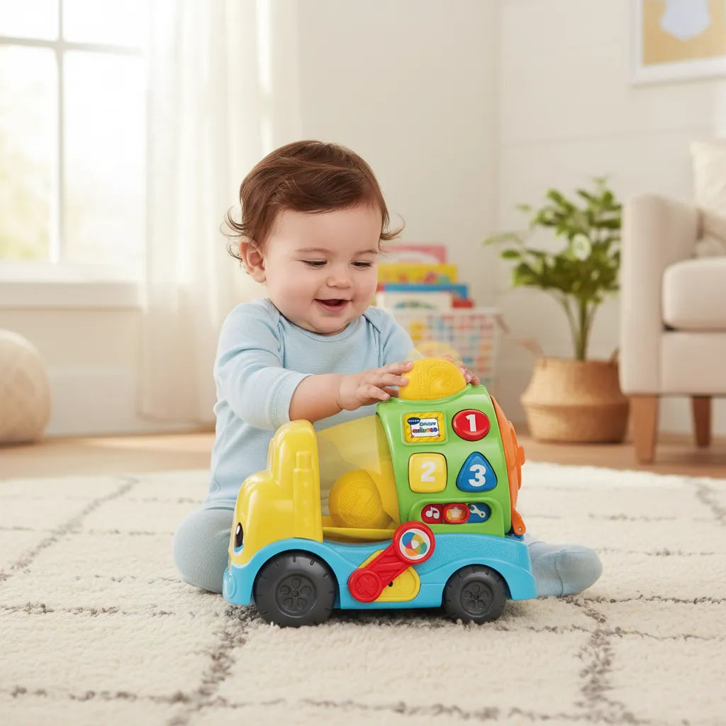 Juguete Camión Mezclador De Colores Para Niños