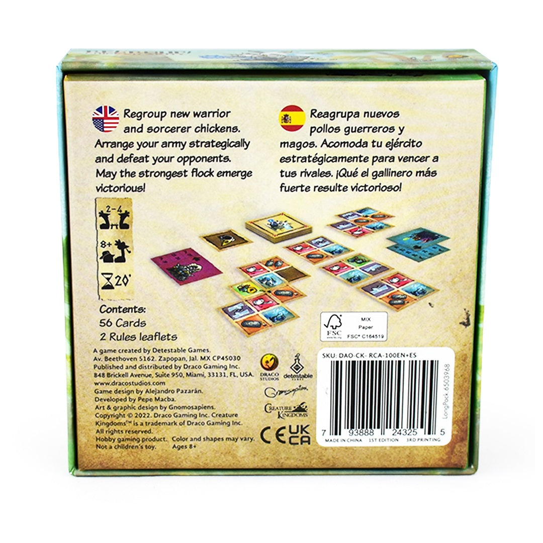 Juego De Mesa Regroup Chiken Army Adultos