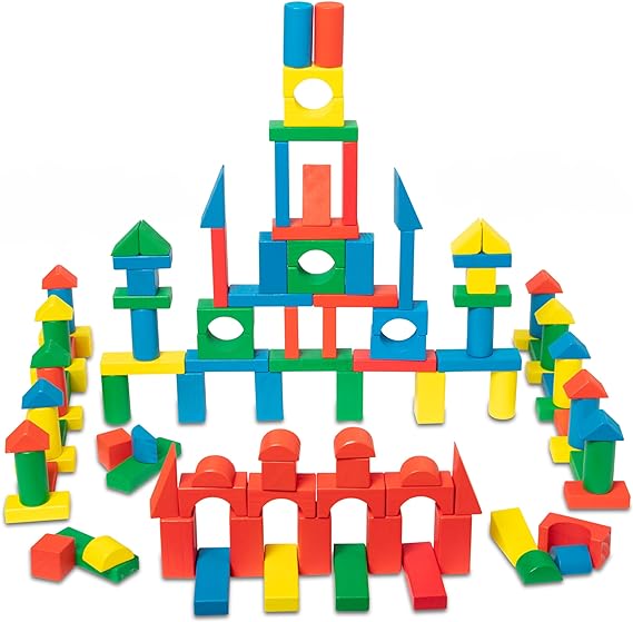 Bloques Logicos De Madera Motricidad Fina 200 Piezas Niños