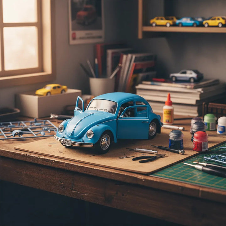 Carro Coleccionable 1/24 Para Armar Vw Beetle