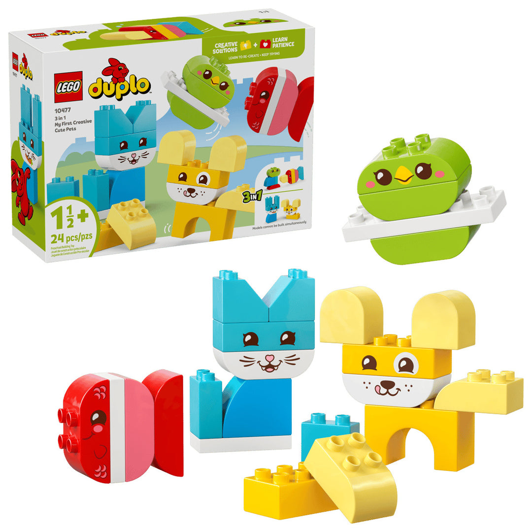 Juego Construcción Creativas 3 En 1 Mascotas Lego Original