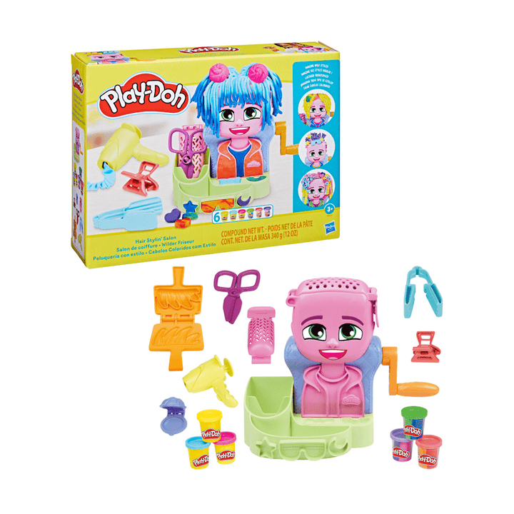 Juego De Peluquería Play-doh Con Sonidos Niños