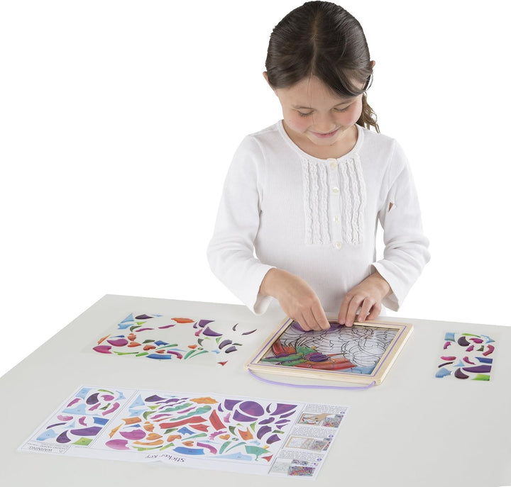 Kit De Arte De Vidrieras Con Pegatinas Para Niñas