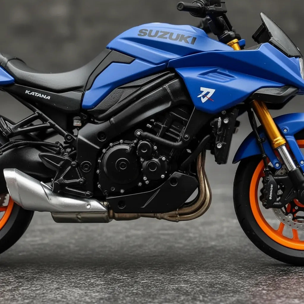 Carro A Escala Coleccionable Suzuki Katana Maisto Para Niños