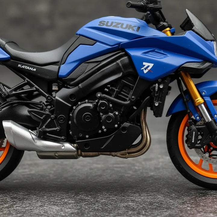 Carro A Escala Coleccionable Suzuki Katana Maisto Para Niños