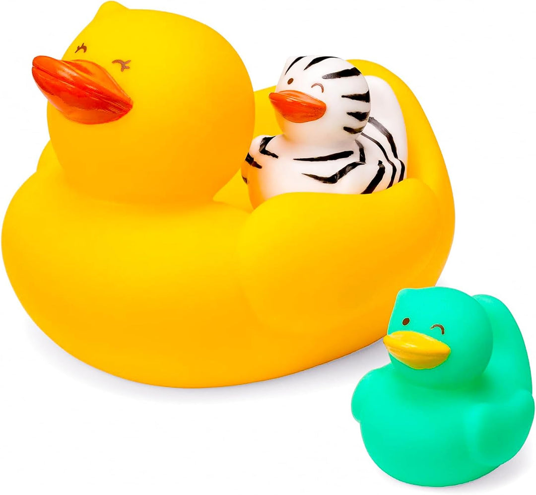 Set Juguete De Baño Bebés Patitos Niños