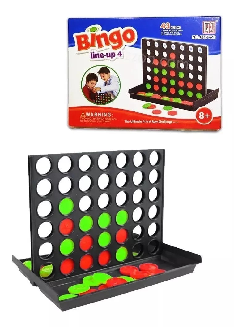 Juego Didáctico Conecta Cuatro Divertido para Niños