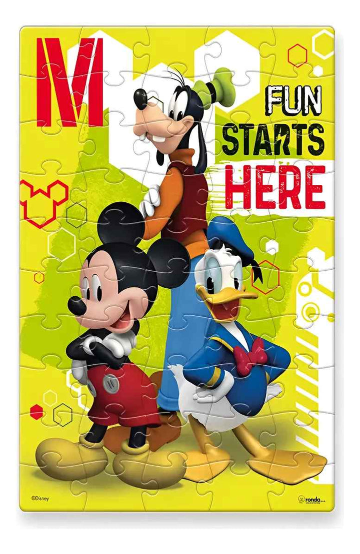 Rompecabezas Mickey Mouse 50 Pieza Para Niños