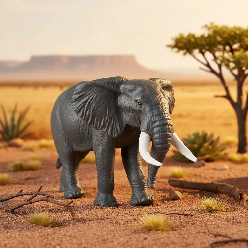 Figura De Coleccionable Elefante Para Niños