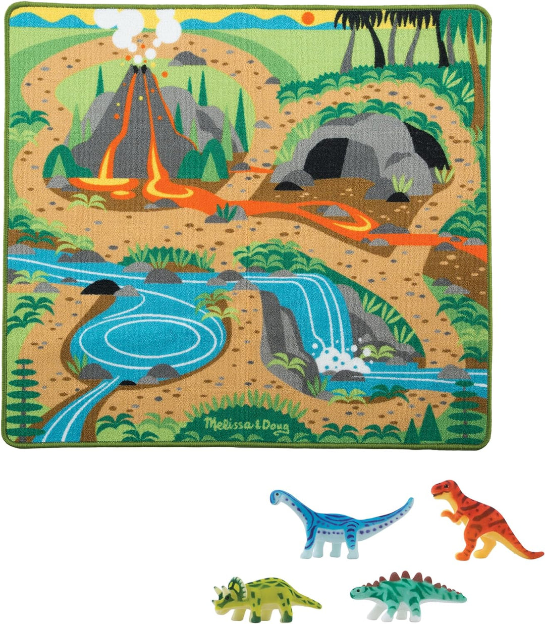 Juguete Divertida Alfombra Dinosaurios Para Niños