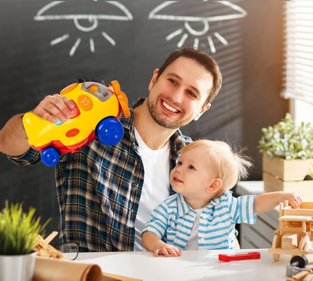 Juguete Avión Con Música Y Sonido Para Niños