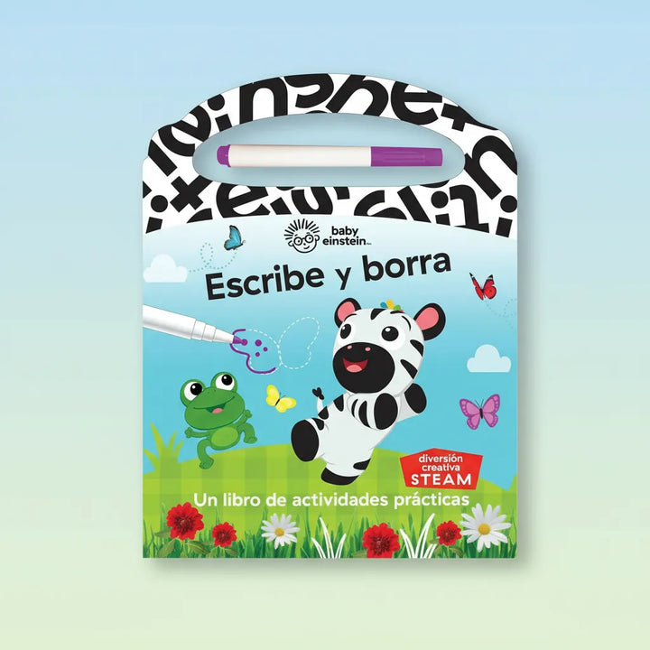 Libro Didáctico Escribe Y Borra Baby Einstein Para Niños
