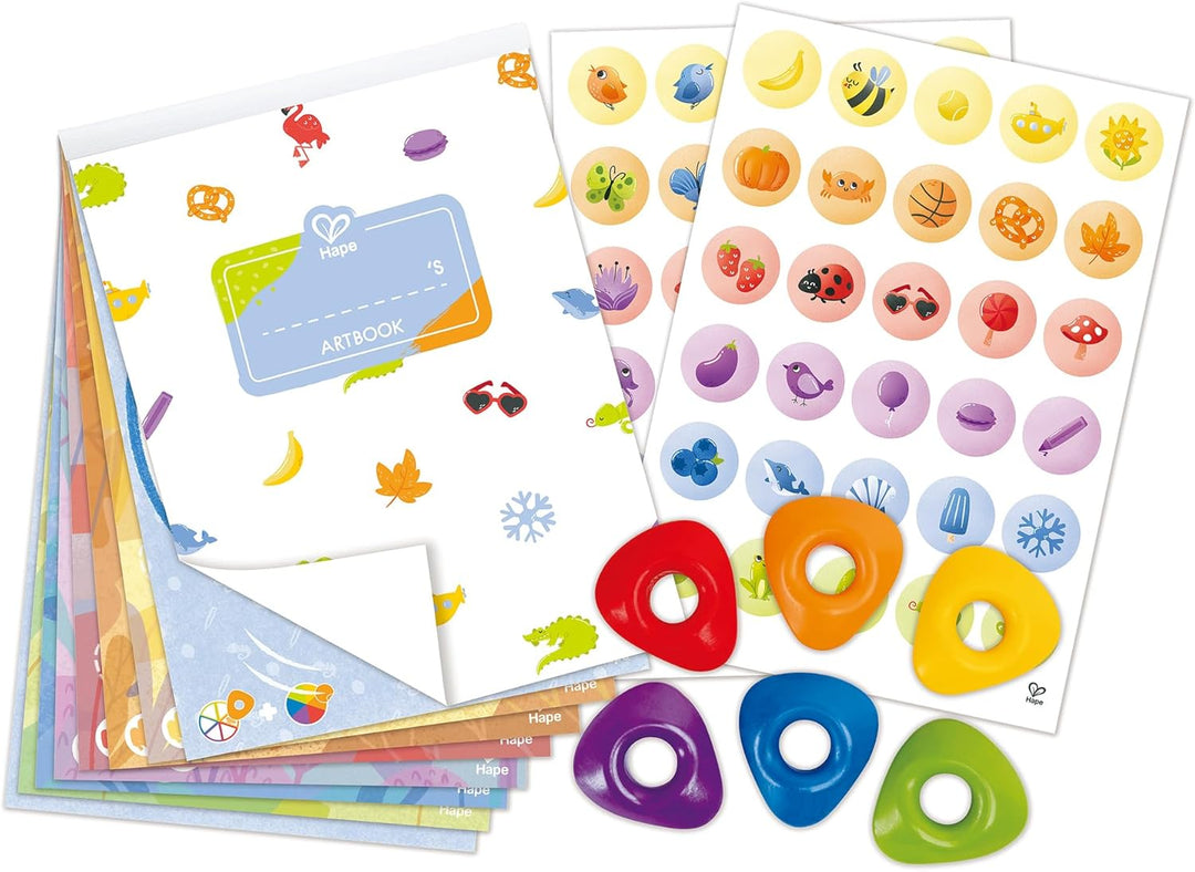 Set De Crayones Colorea Y Crea Para Niños