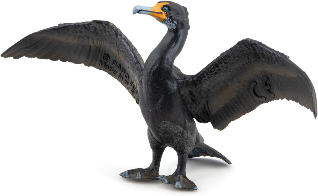Figura Coleccionable Cormorán Papo Pintada A Mano