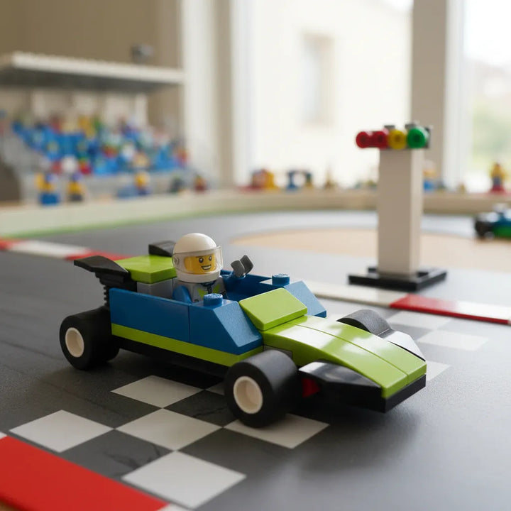 Juego Lego Auto De Carrera 44 Piezas Niños