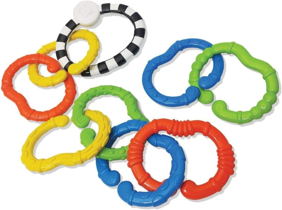 Set Anillos Sensoriales Bebé Colores Y Texturas