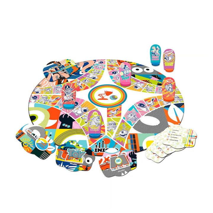 Juego De Mesa Trivia Sabelotodo Edición Pixar Para Niños