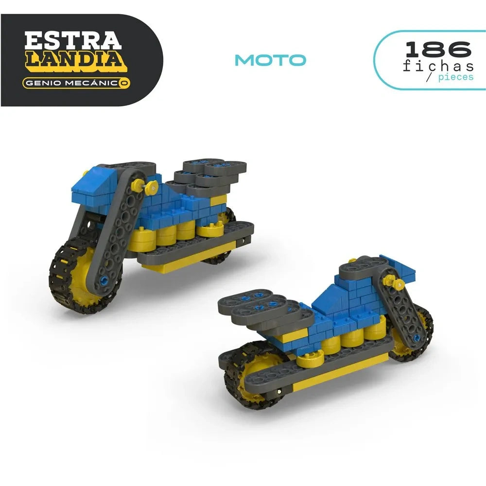 Set Construcción Genio Mecánico 186 piezas