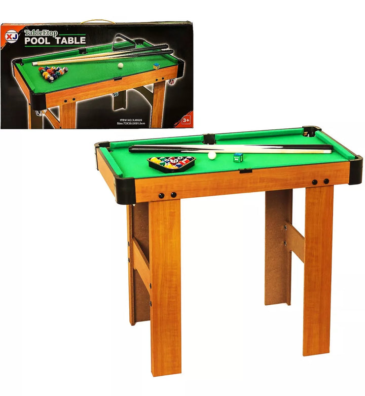 Juego De Mesa De Billar Pool Compacto Para Adultos