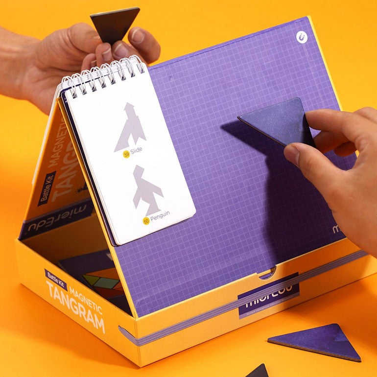 Juego Tangram Magnético Desafíos Para Niños