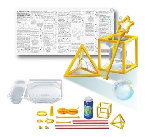 Set de Experimento Ciencia de las Burbujas