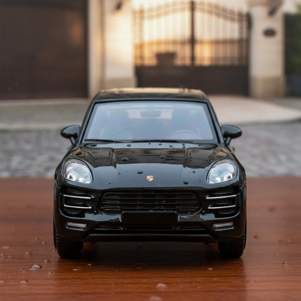 Carro Bburago 1/43 Coleccionable Porshe Macan Negro