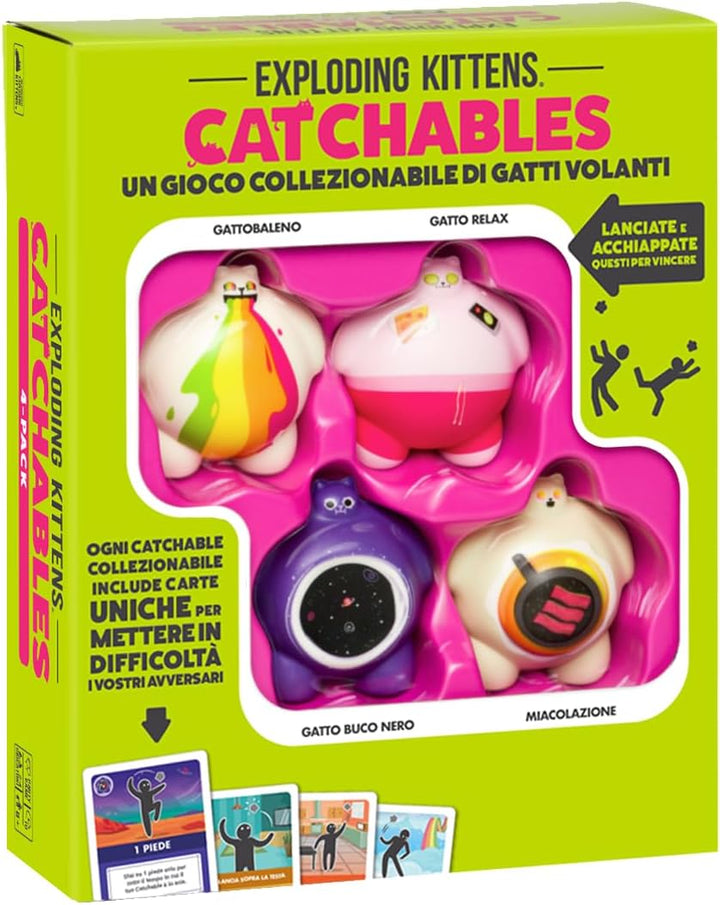 Juego Catchables Gatos Voladores Para Adultos