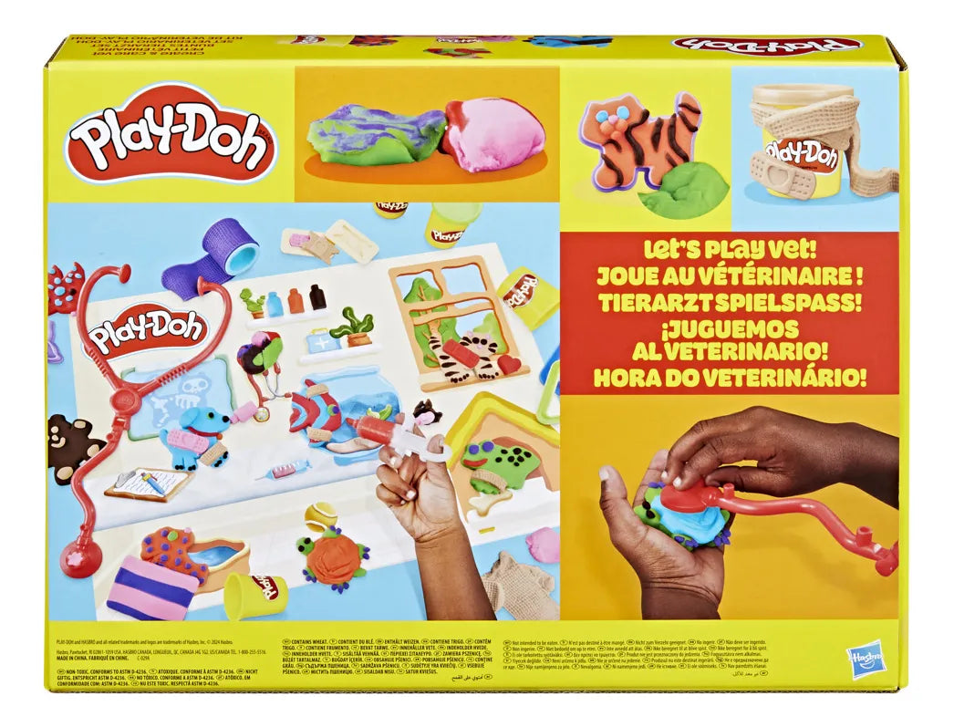 Juguete Play-doh Set Veterinario Para Niños