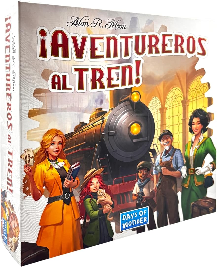 Juego De Mesa Aventureros Al Tren! America Refresh Niños
