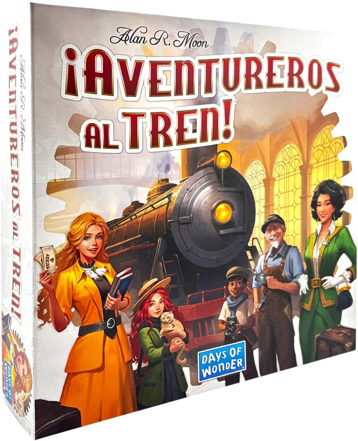 Juego De Mesa Aventureros Al Tren! America Refresh Niños